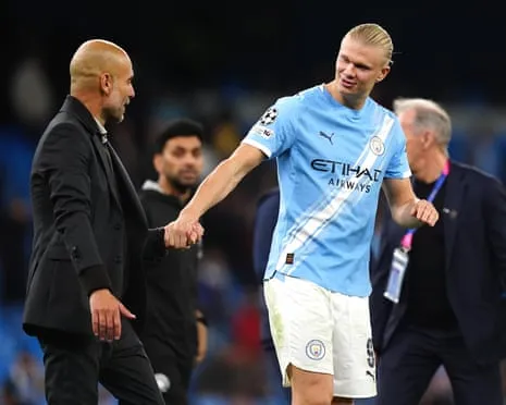 Haaland Joins Elite Champions League Half-Century Club, Praised by Pep as Ronaldo and Lionel Messi's Peer