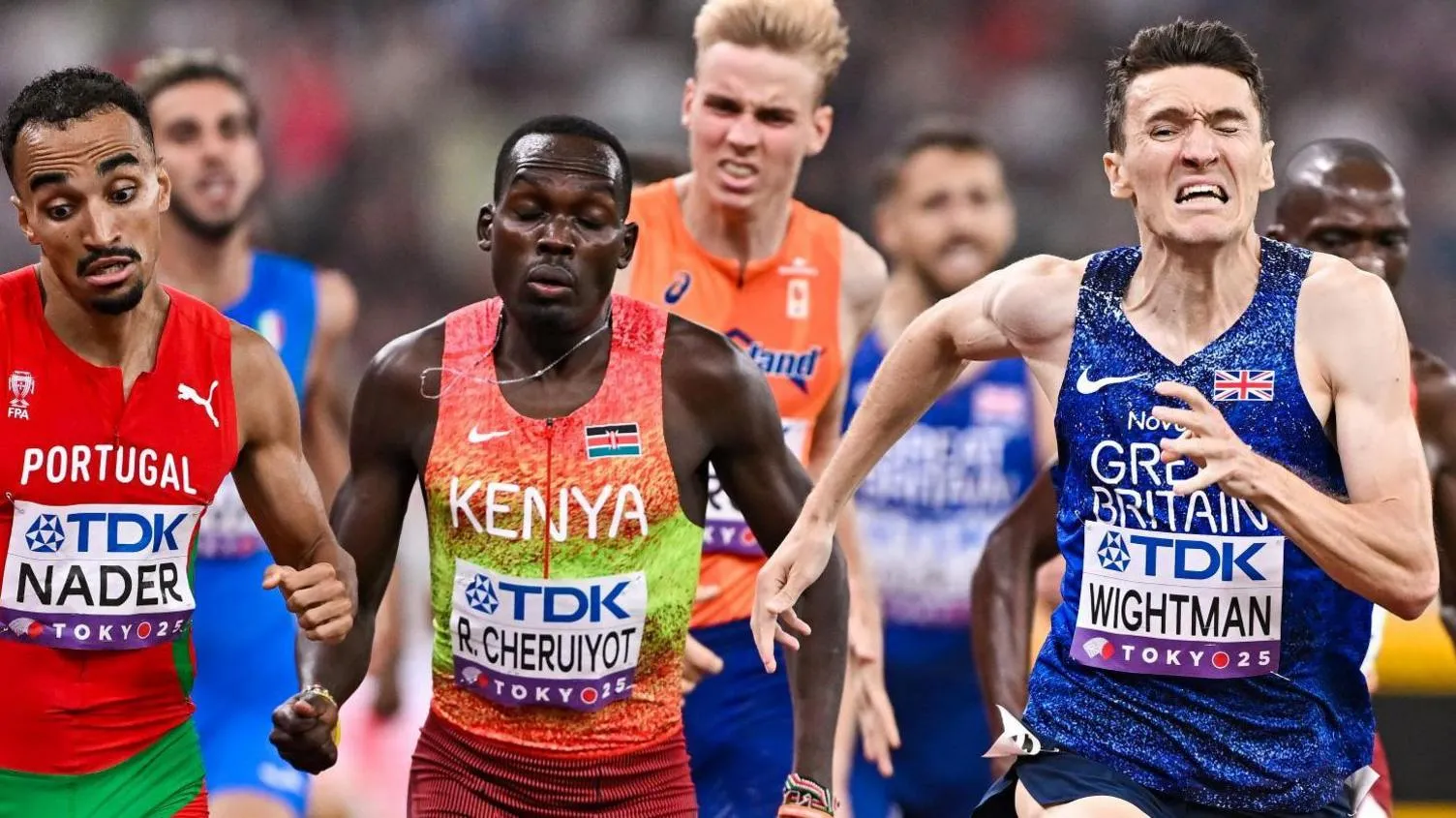 Wightman Wins 1500-meter Silver while Kerr Endures Race Injury