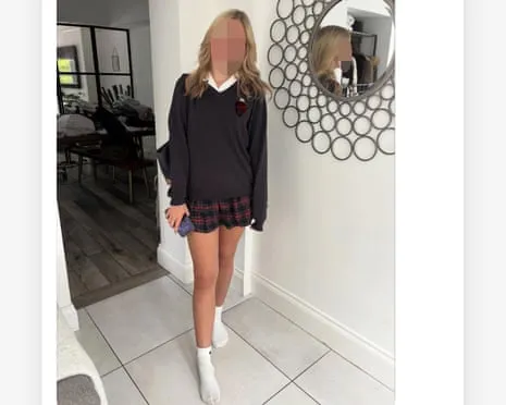 Families Outraged as The Social Media Giant Uses Pictures of Schoolgirls in Ads Directed toward Adult Men