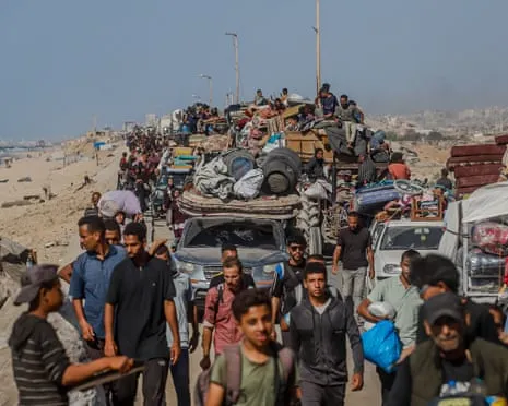 Israeli Forces Attempt to Force People Out of Gaza City as Military Operation Continues
