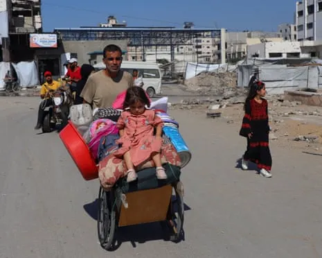 Fleeing away from Death to Peril: Gaza Residents Grapple with Dire Decision
