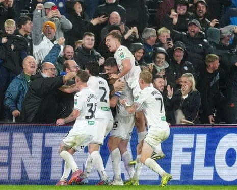 Agony for Forest's Manager as Swansea Stun Forest with Dramatic Comeback