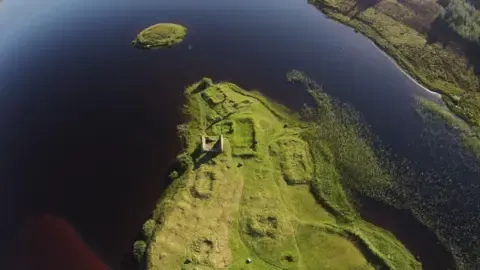 Historic Royal Castle Revealed on Scottish Island