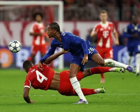 Chelsea's manager explodes as Bayern Munich defender Tah avoids sending-off during UCL setback